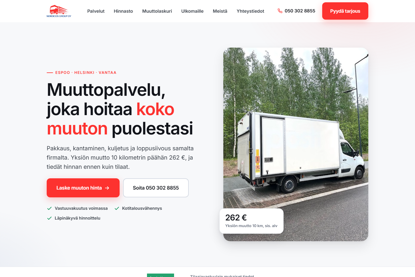 Nordicos Group – muuttopalvelu
