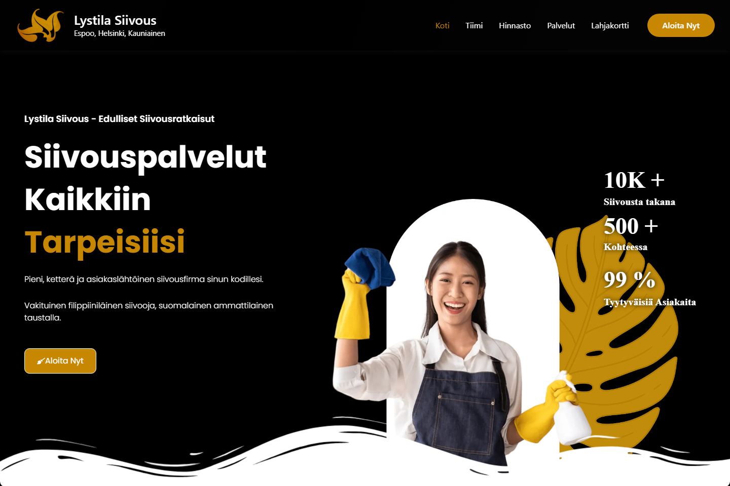 Lystilä Siivous – siivouspalvelut
