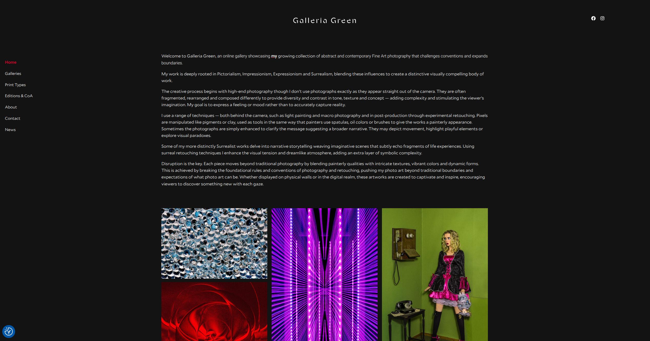 Galleriagreen.com